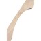 Ekena Millwork 5 1/2"W x 16"D x 24"H Legacy Smooth Knee Brace, Douglas Fir BRC06X16X24LEC00SDF - alternate 3